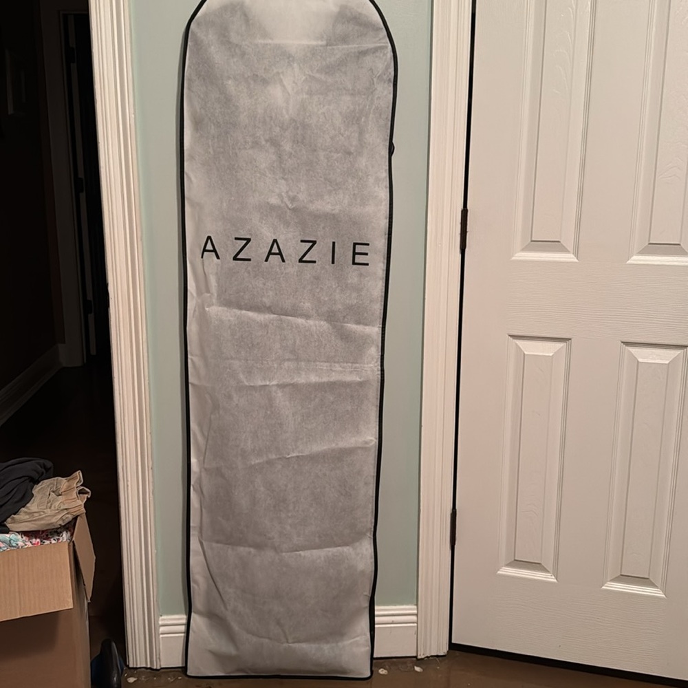 Azazie Black Wedding Dress - Picture 11 of 12